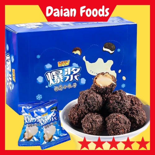 Bánh OREO SOCOLA ⚡FREESHIP⚡ Bánh OREO Trung Quốc nhân chảy 3 lớp Siêu Ngon - Hộp 330gr [Có Tách Lẻ]