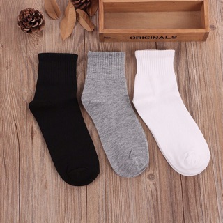 COMBO 3 Đôi Tất Nam Cao Cổ Thoáng Khí, Chống Hôi Chân.