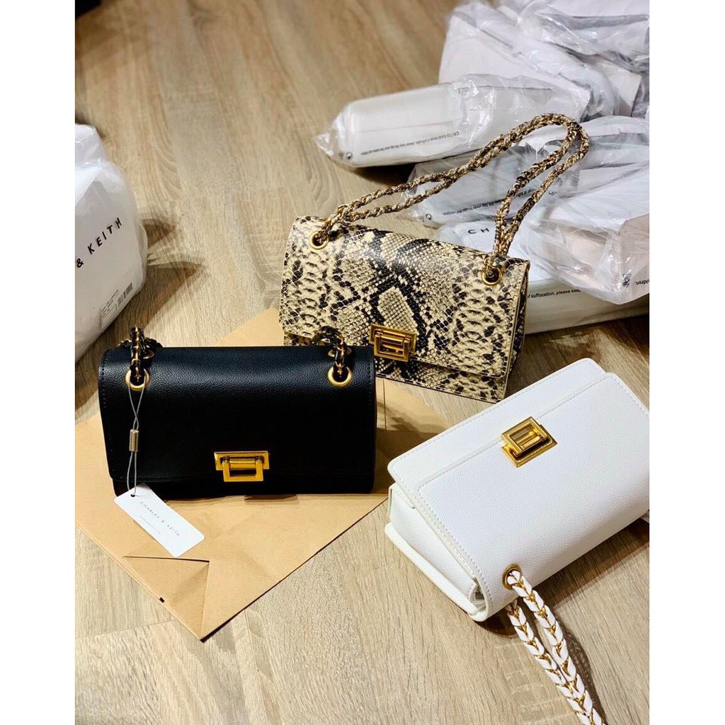 💖 XẢ KHO GIÁ SỐC 💖Túi nữ túi đeo chéo nữ khóa gập vân rắn cao cấp quảng châu CK5 | BigBuy360 - bigbuy360.vn