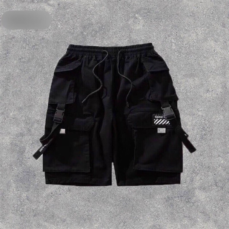 Quần Short Kaki Nam Túi Hộp KSS83 Kèm Ảnh Thật