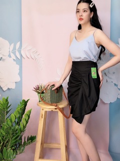 (Hình thật) Áo Lụa Nữ 2 dây - Áo dây may chuẩn