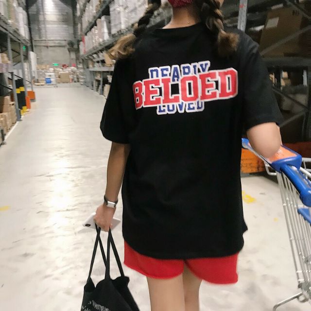 Áo thun tay lỡ free size BELOED?