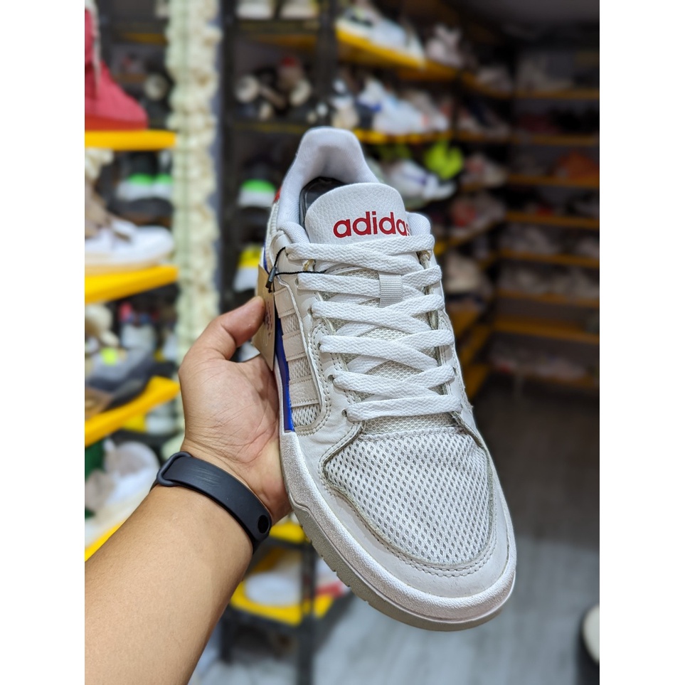 Giày 2hand Adidas Neo ENTRAP Cloud White Blue Red Shoes FX3978 - Giày Cũ Sài Gòn 431