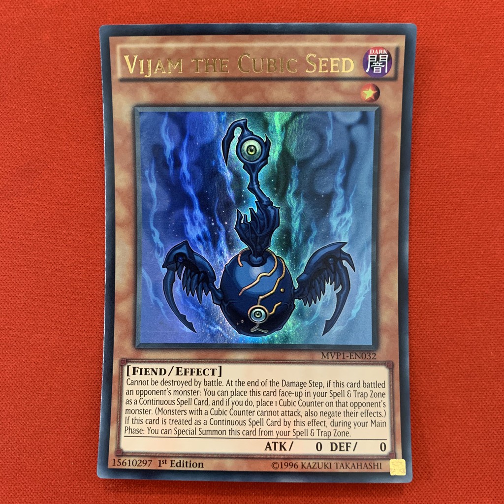 [EN][Thẻ Bài Yugioh Chính Hãng] Vijam The Cubic Seed