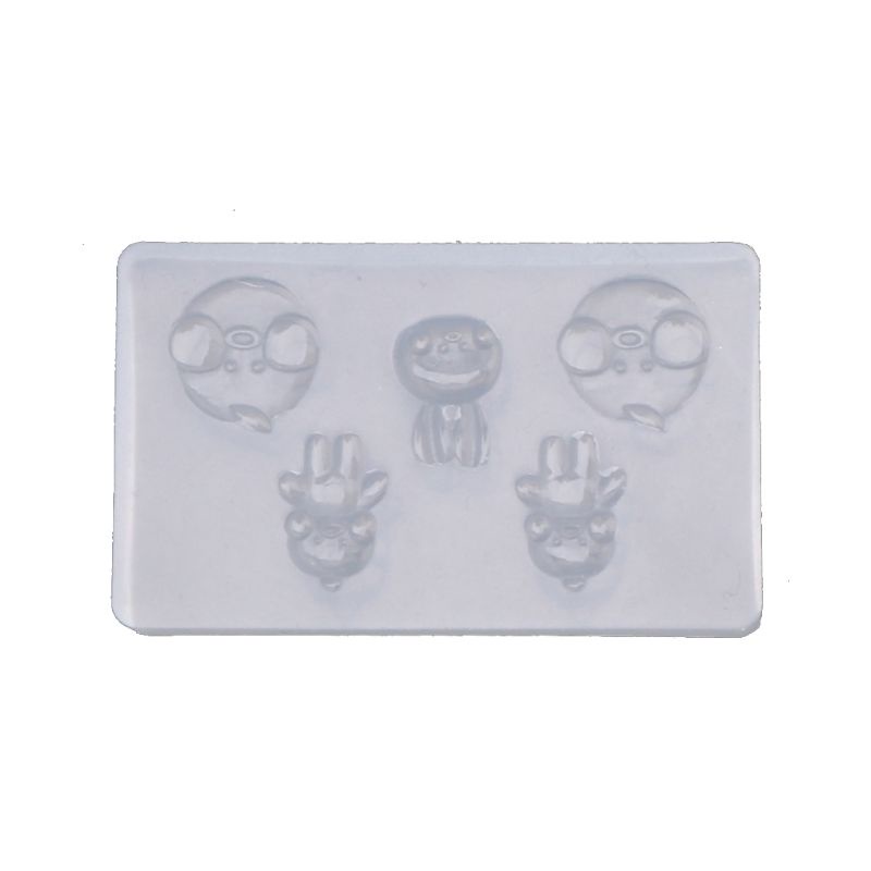 Khuôn Làm Đá Quý / Trang Trí Móng Tay Nghệ Thuật Hình Gấu / Nơ / Hoa Bằng Nhựa Resin Epoxy