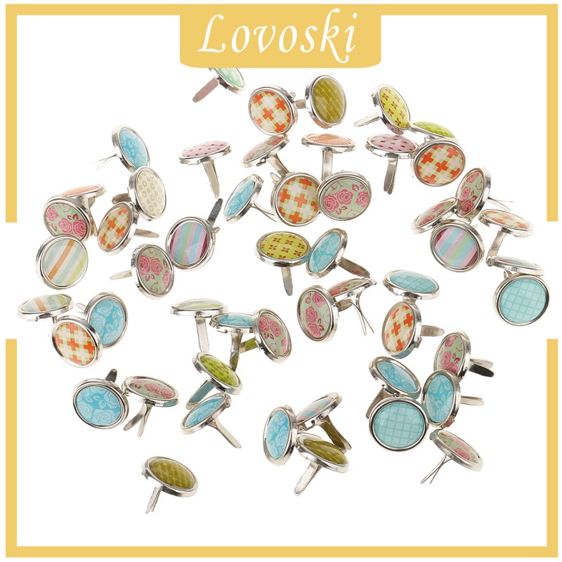 Set 50 Chốt Kim Loại Chuyên Dụng Cho Sổ Lưu Niệm