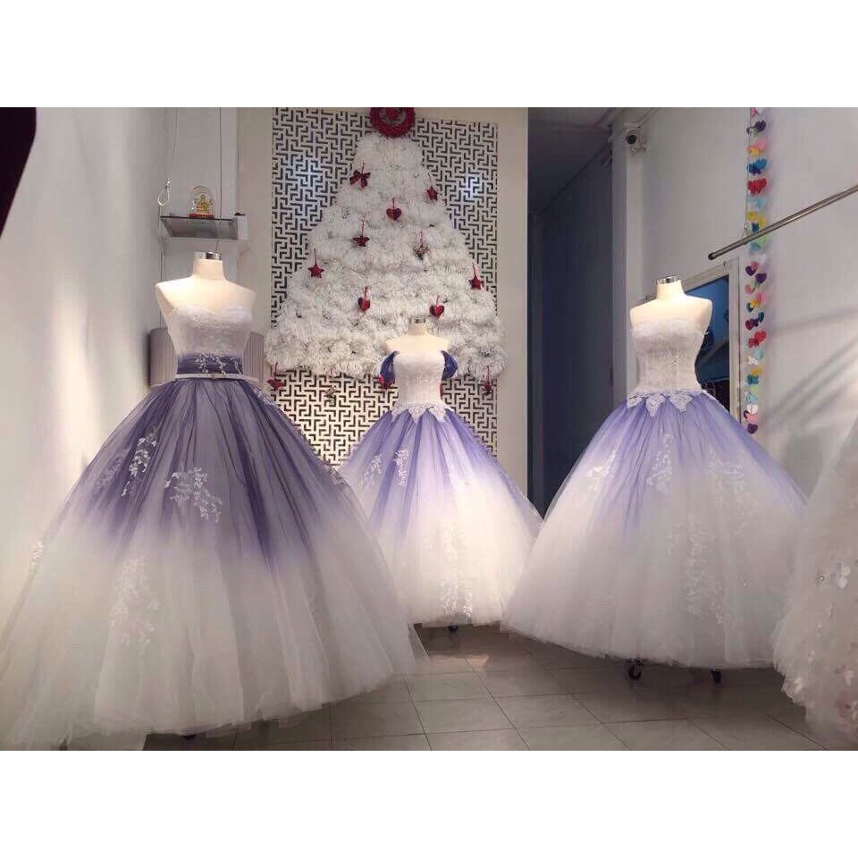 [Đủ màu] Combo 5m Voan lưới tutu loang 2 màu (khổ 1m5)