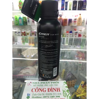 Xịt khử mùi Xmen Boss Motion
