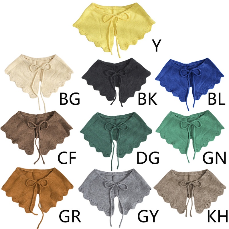 Cổ Áo Sơ Mi Giả Mềm Mại Nhiều Lớp Thời Trang Thu Đông