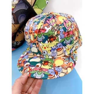 Mũ Nón lưỡi trai Pokemon pikachu cho bé Hè 2022