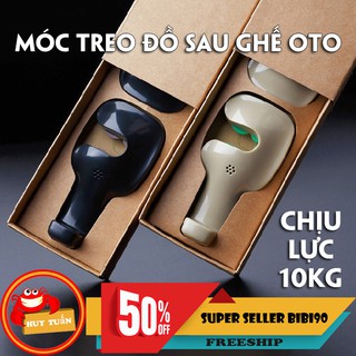 Bộ 2 móc treo đồ sau ghế ô tô chịu tải cực tốt (MS02)