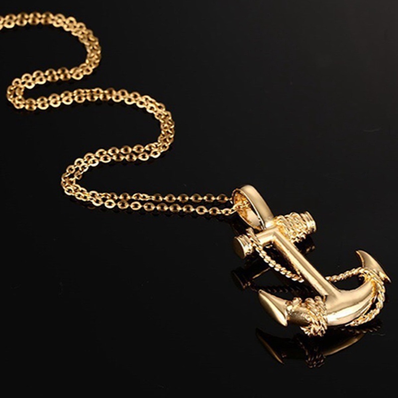 Vòng cổ Hình Mỏ Neo Cá Tính Cho Nam