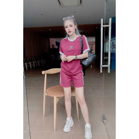 sét bộ ngố, đùi thun co giãn, túi zip đẹp lắm ạ ( kèm video )