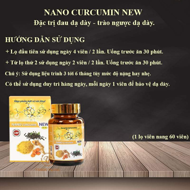 NANO CURCUMIN (NGHỆ NANO) - VIỆN HÀN LÂM KH&CN VN