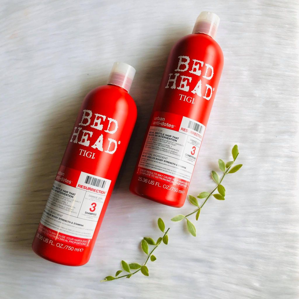 Dầu gội tigi trắng có đỏ bed head copyright hàng chính hãng dòng phục hồi tóc Hot 1234507