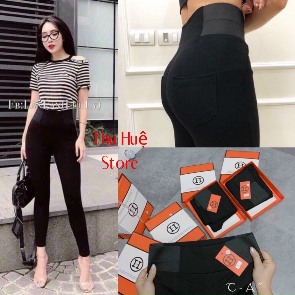 Quần Legging Cạp Cao Gen Bụng Siêu Tôn Dáng Có Video Kèm Ảnh Tự Chụp [ Giá Sale 3 Ngày