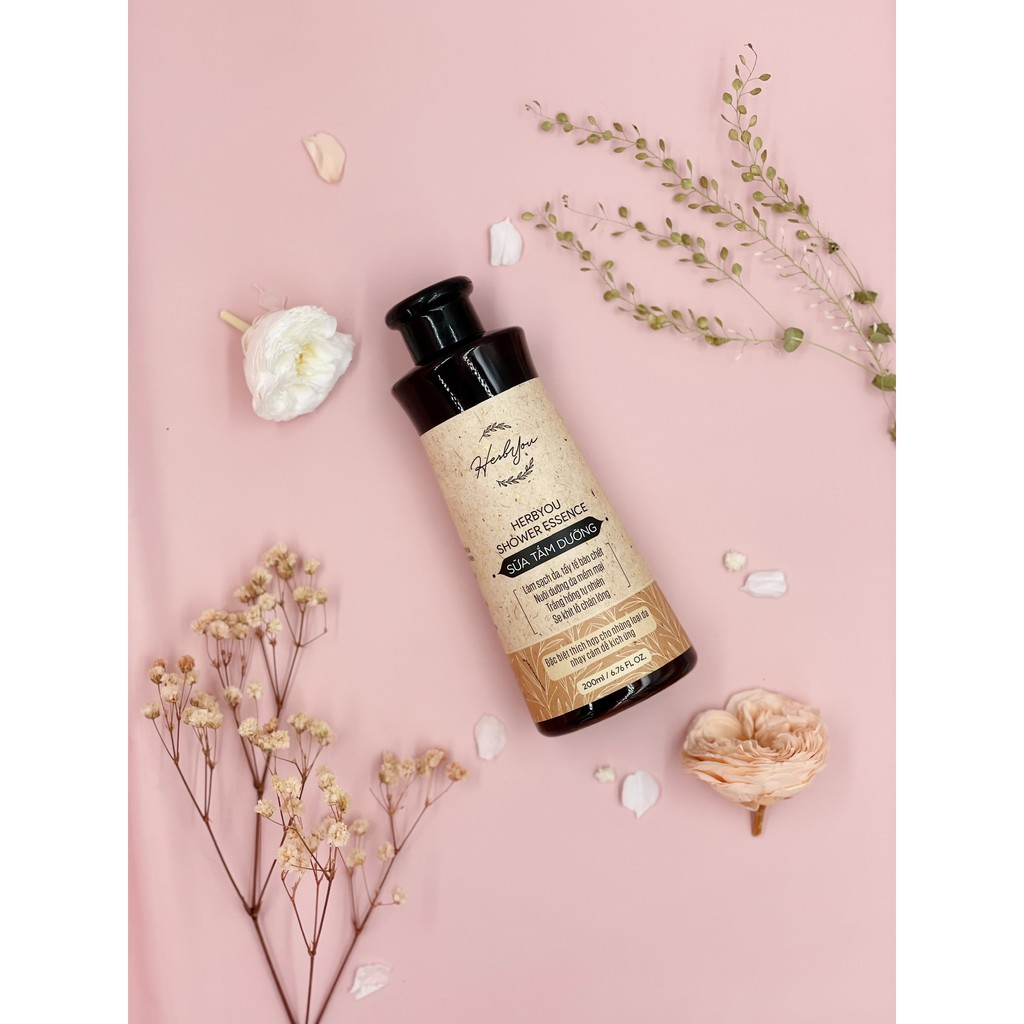 SỮA TẮM THIÊN NHIÊN DƯỠNG THẢO MỘC HERBYOU