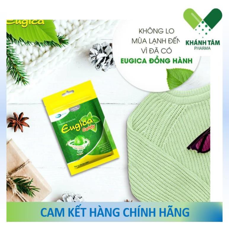 ! Kẹo Eugica Candy - Eugica Candy Cool Extra (Bịch 15 viên)