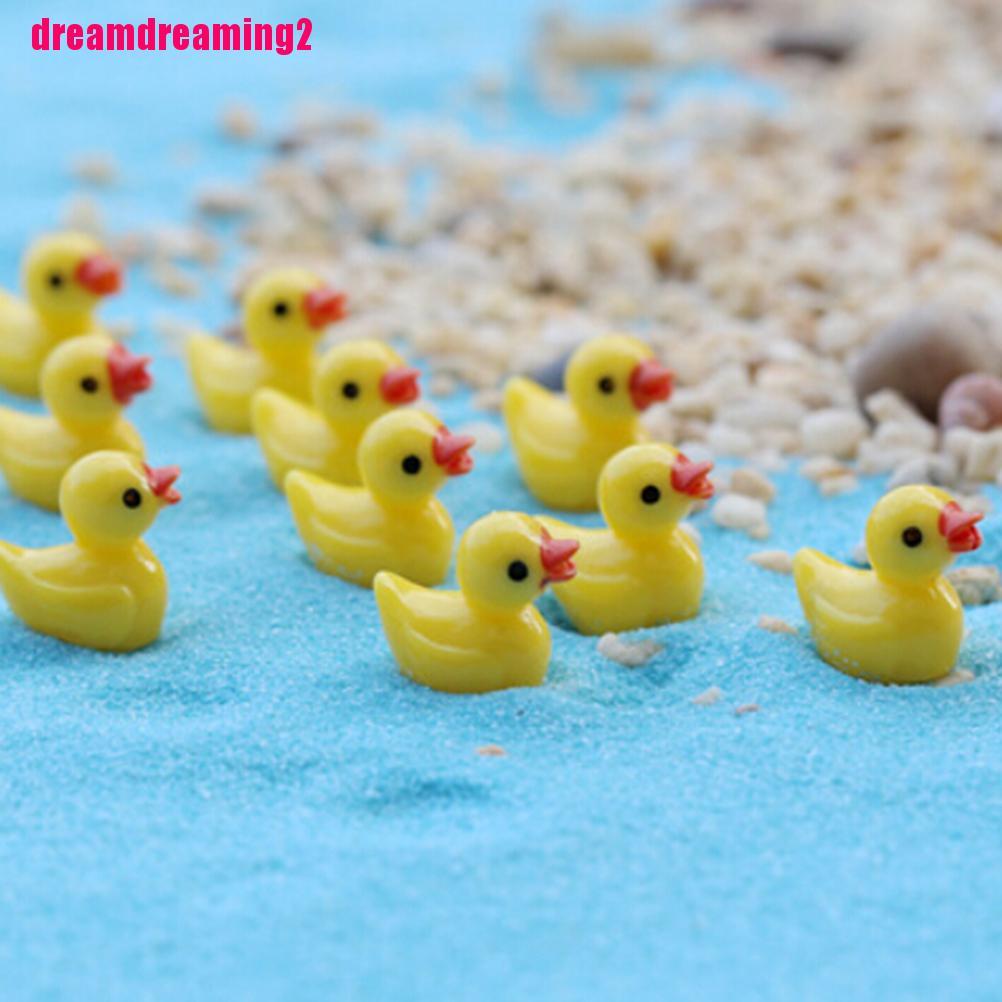 Bộ 10 Chú Vịt Vàng Mini Trang Trí Xinh Xắn