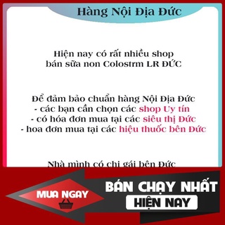 Sữa non Đức Colostrum Milk Powder 125ml dạng nước- Nội địa Đức Đủ Bill
