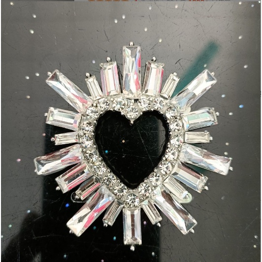 Giày cô dâu đẹp - giày tag đá tròn - ELIE bán riêng bộ phụ kiện trang trí giày cưới