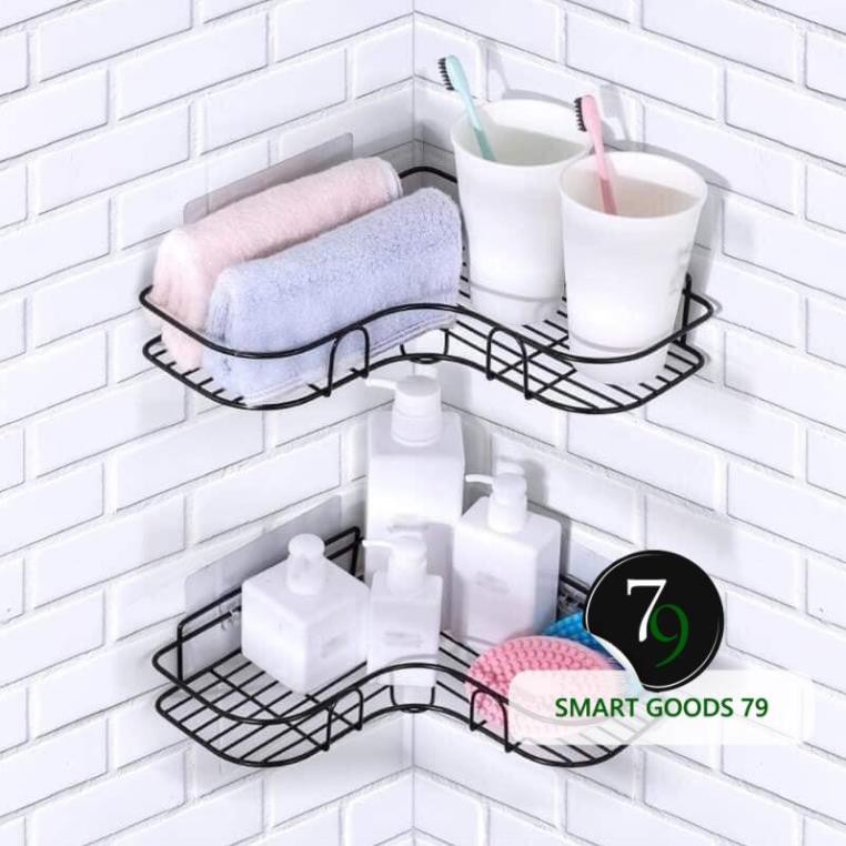 KỆ SẮT GÓC DÁN TƯỜNG ĐA NĂNG | BigBuy360 - bigbuy360.vn
