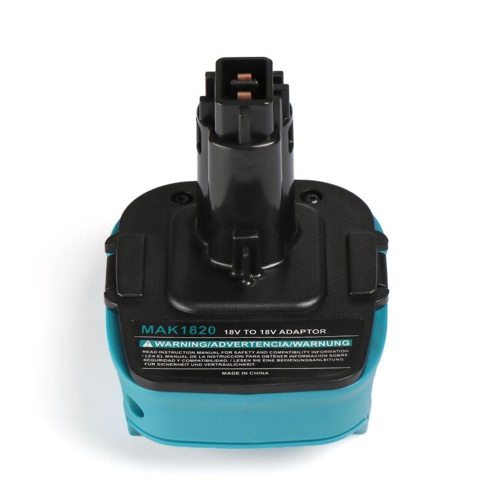 BTLIMER Bộ Chuyển Đổi Pin Li-ion MAK1820 Cho Makita BL 18V Sang Dewalt NI-CD / NI-MH 18V