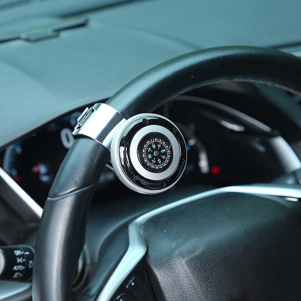 DARNELL Phụ Kiện Tăng Cường Vô Lăng Xe Hơi Dạng Xoay Kèm La Bàn