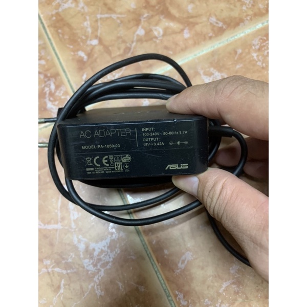 xác cục sạc laptop aus như hình sạc hư lấy dây linh kiện