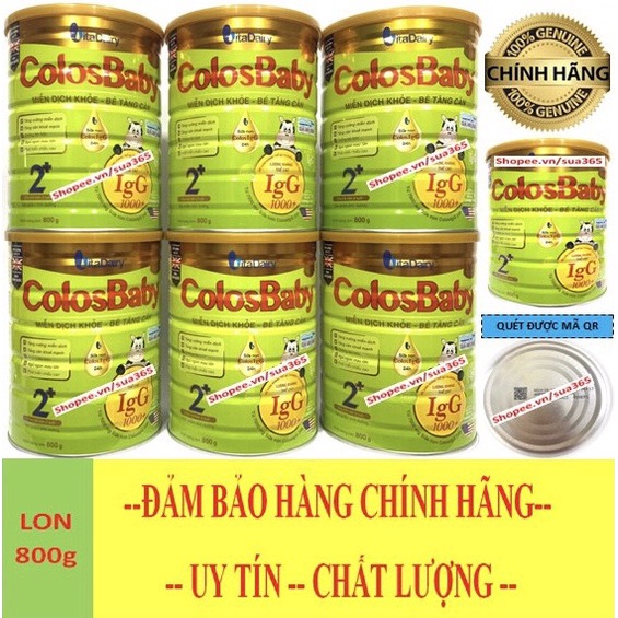 Sữa ColosBaBy Gold 1000IgG_ 800g (Đủ số 0+, 1+, 2+) (Date mới nhất)