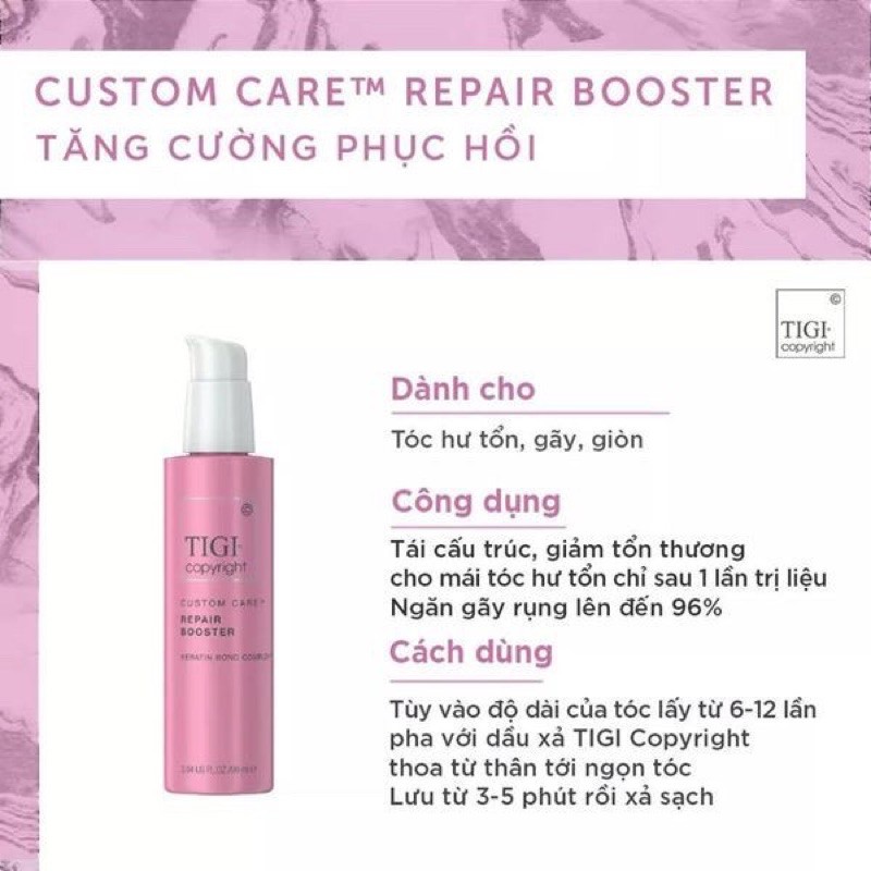 KEM DƯỠNG PHỤC HỒI TÓC TIGI COPYRIGHT 90ML