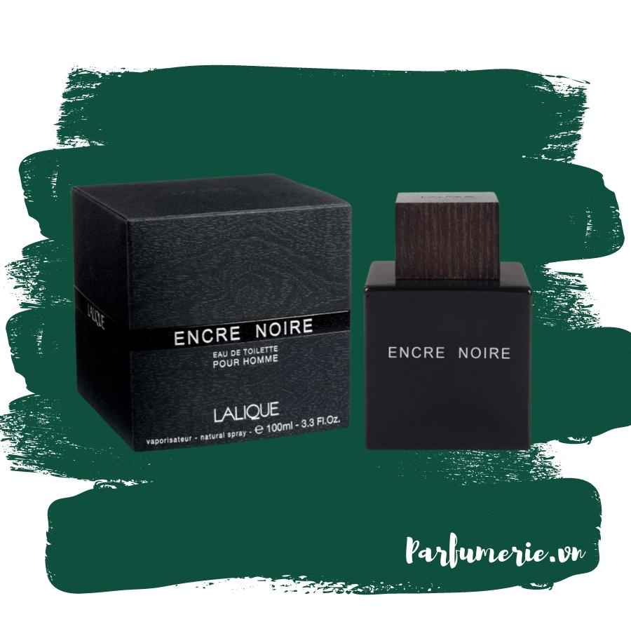 [Fullbox 100ml Nước hoa nam Lalique Encre Noire hương thơm lịch lãm, bí ẩn, phong trần