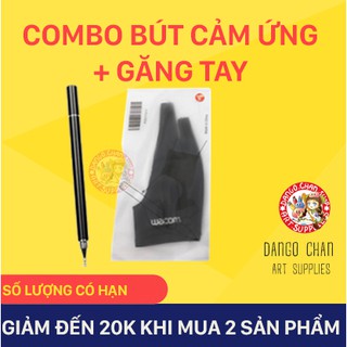 Combo bút cảm ứng và găng tay