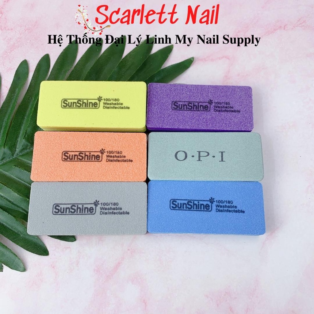 Phao Dũa Móng Mài Mịn Móng OPI Sunshine - Phao Mỹ Nhiều Màu