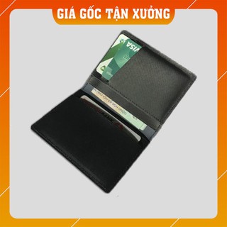 [Giá Xưởng] Ví Nam Mini  Da Bò Thật Đựng Name Card KB400 - BH 12 Tháng - No Box