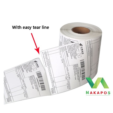 [COMBO 50 CUỘN] Tem nhiệt 80x80 in đơn GHN, Decal nhiệt in mã mạch, tem phụ, nhãn dán 8*8cm
