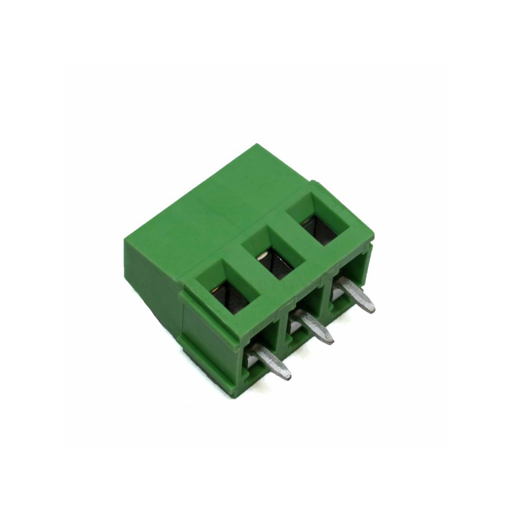 Domino 3 Chân Thẳng 5.08mm Hàn PCB