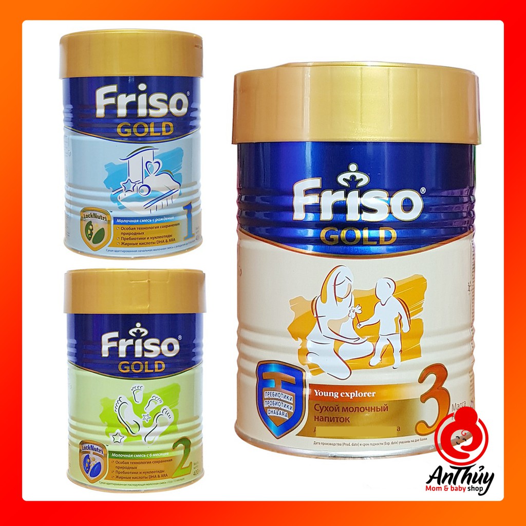 Sữa công thức Friso Nga 1,2,3 800g