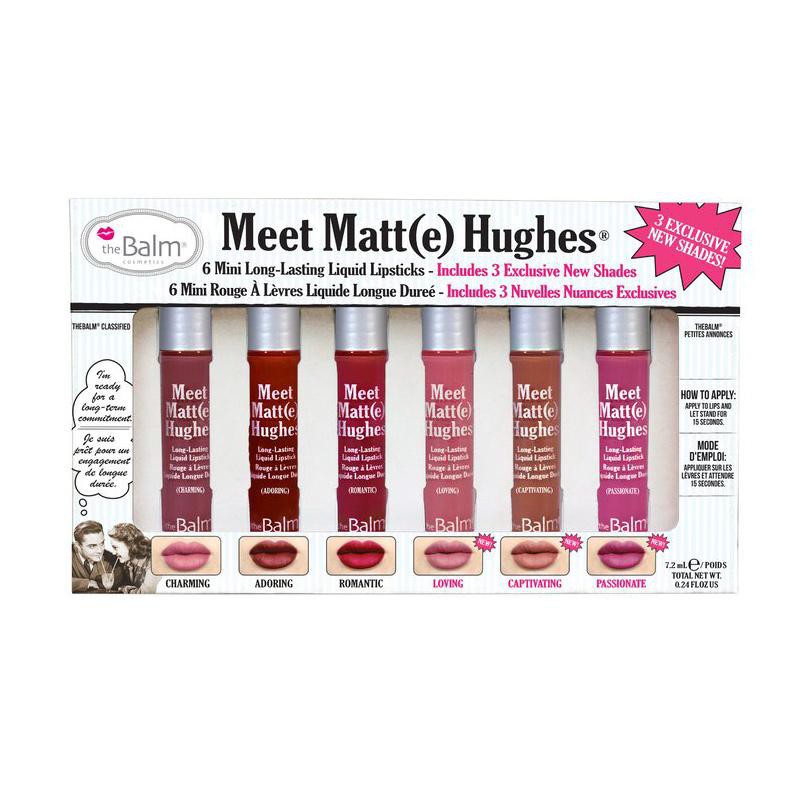 Set son mini The Balm Meet Matte Hughes Vol 3