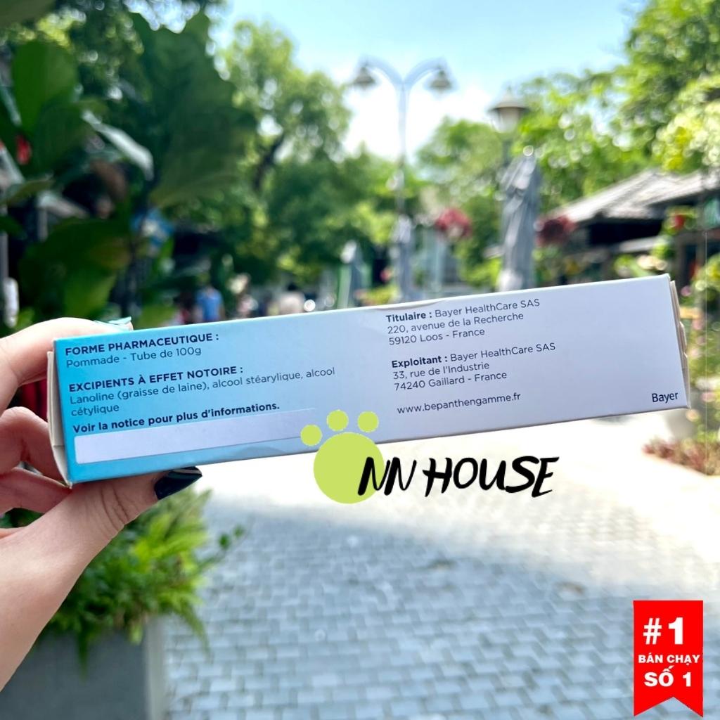 Kem hăm Bepanthen 100g Pháp tái tạo da, ngừa hăm tã trẻ sơ sinh, trẻ em, kem dưỡng ẩm làm dịu da mẩn ngứa cream baby