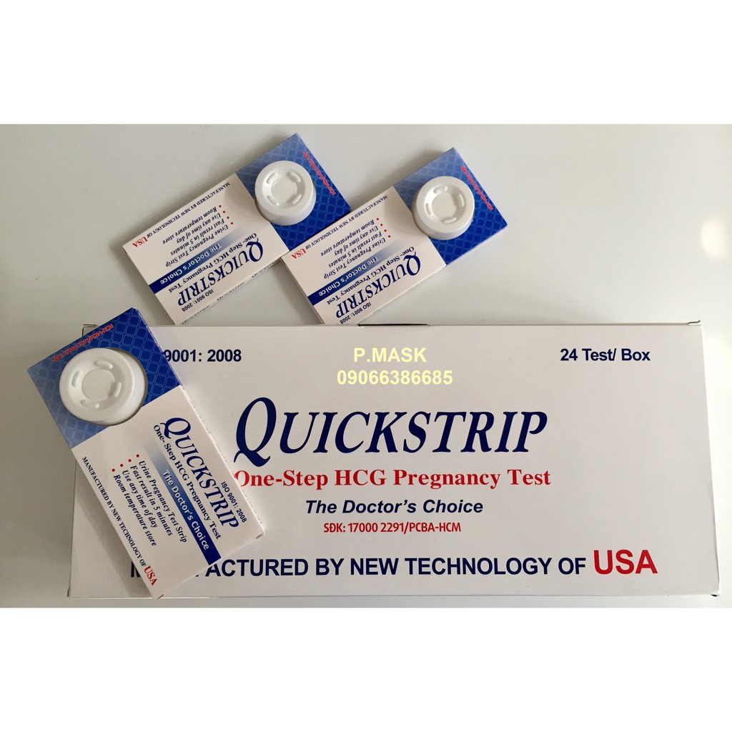 Que Thử Thai Quickstrip Phát Hiện Thai Sớm