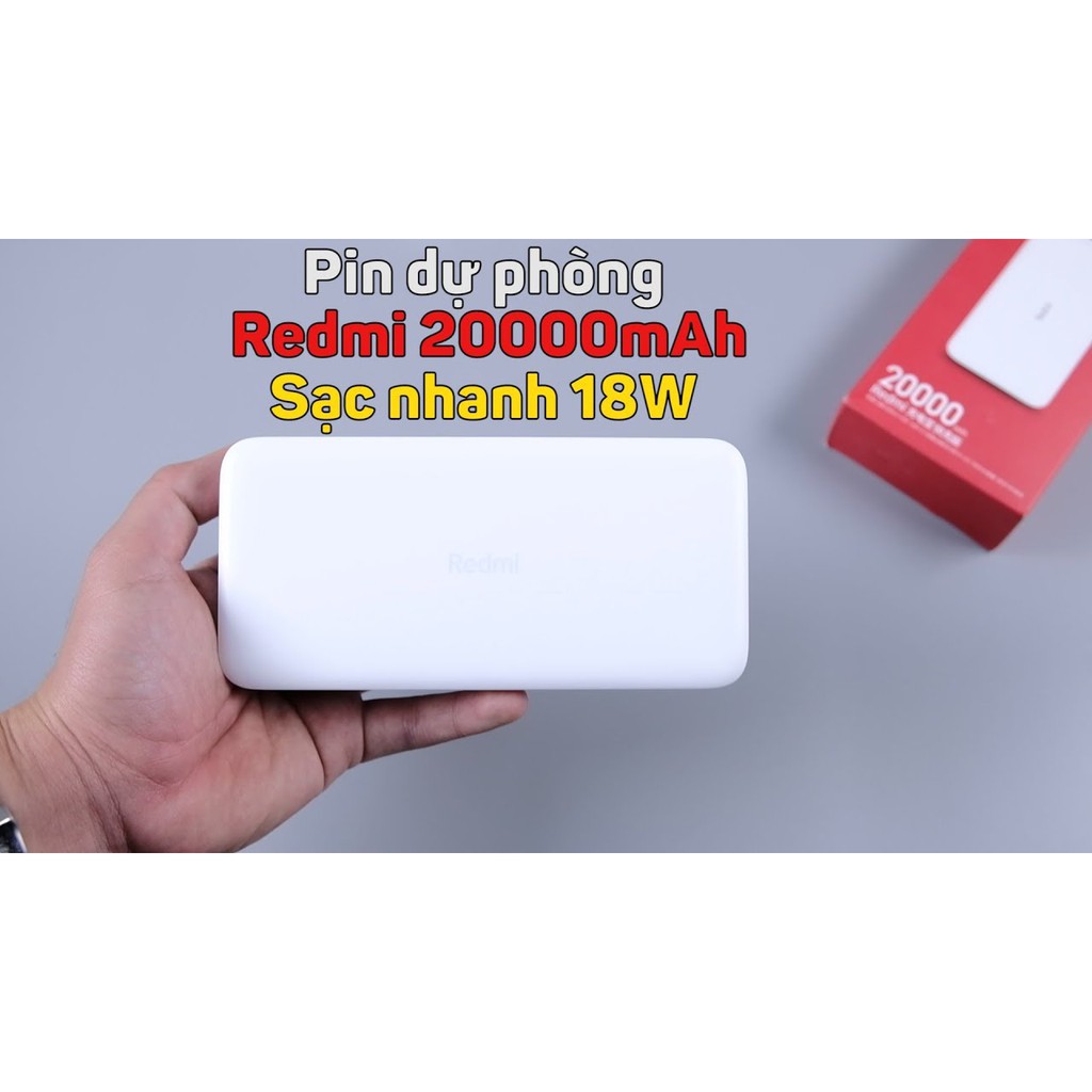 Sạc dự phòng Xiaomi Readme chính hãng 10000-20000mAh- sạc nhanh 2 cổng- hàng chính hãng