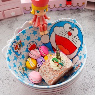 🌸𝐓𝐀̣̆𝐍𝐆 𝐐𝐔𝐀̀🌸 Tô chén 3D, ly cốc, muỗng thìa, dĩa, khay Doraemon Doremon