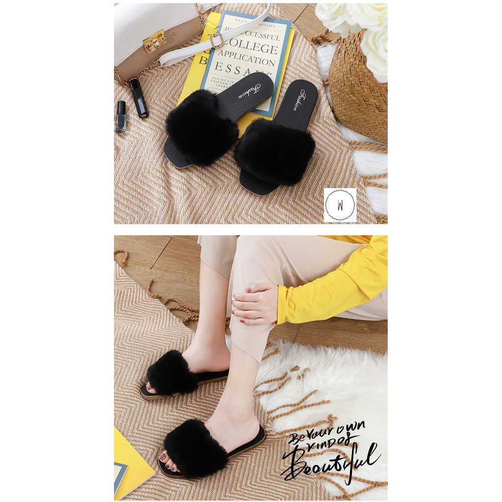 Dép lông đế dẻo cực sang chảnh ( D01 ) | BigBuy360 - bigbuy360.vn