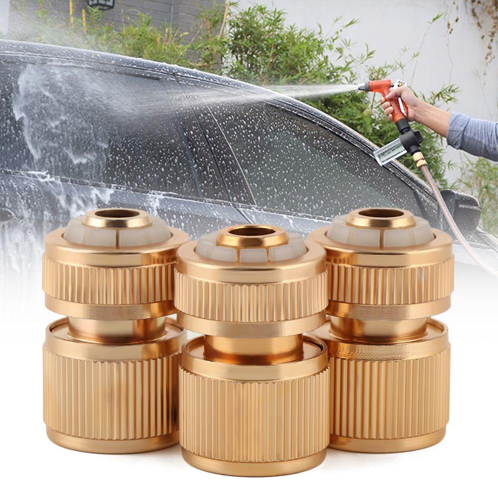 ZAIJIE24 Đầu Nối Ống Nước 1 / 2 &quot;Bằng Đồng Thau