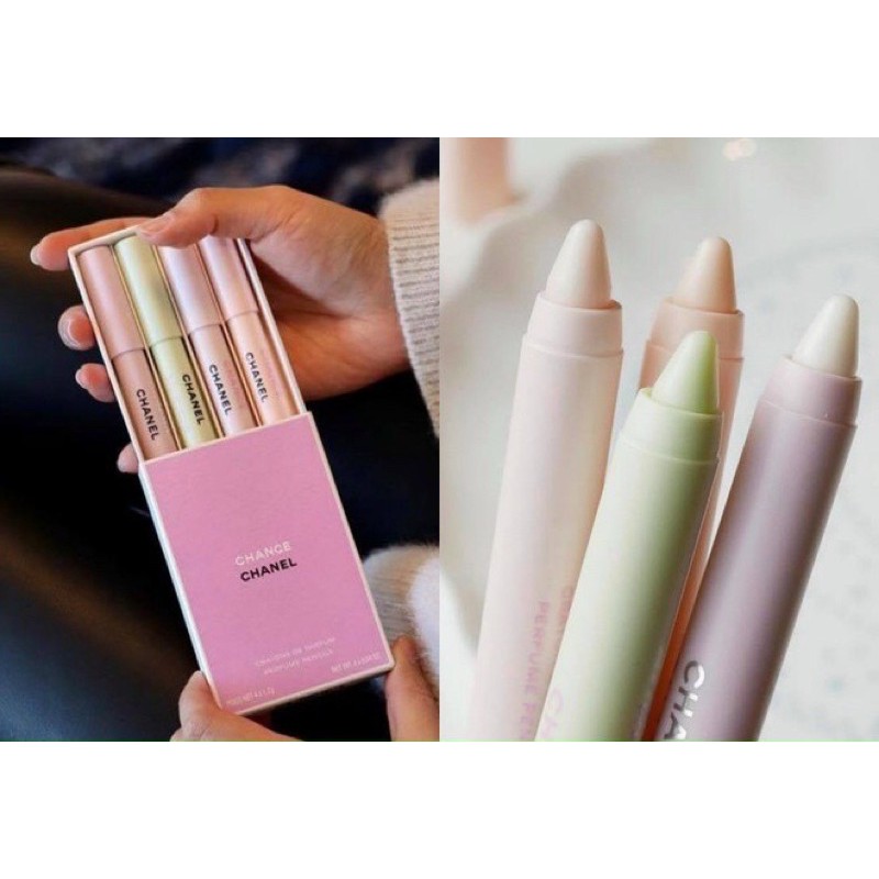 Hót Sét nước hoa sáp Chanel xịn xò bao thơm đẹp gồm 4 mùi hương
