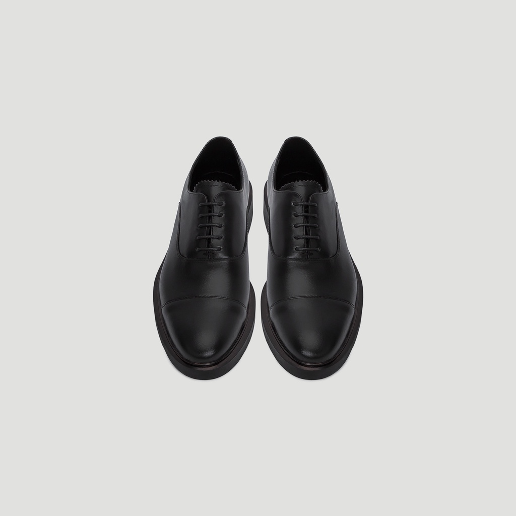 Giày Tây Nam THE BASIC WOLF OXFORD - BLACK