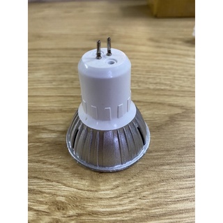 Bóng chén led 3W đuôi E27 - đuôi ghim ( màu xanh Lá )