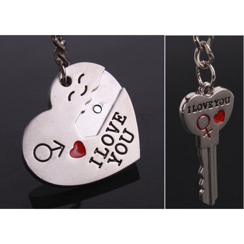 Móc khóa inox nhập khẩu I Love You,,,