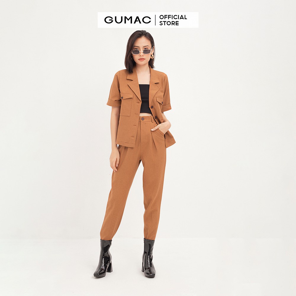 [Mã WABRGU50 giảm 10% đơn 250K] Quần tây nữ ly hộp QA12171 GUMAC